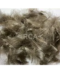Plumas cdc arcay natural grey para atado de moscas de alta calidad