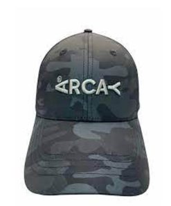 Gorra Arcay trucker camo grey para pesca con mosca en exteriores