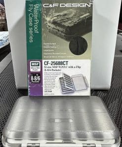 caja amp design cf-25688ct para almacenamiento y organización de moscas